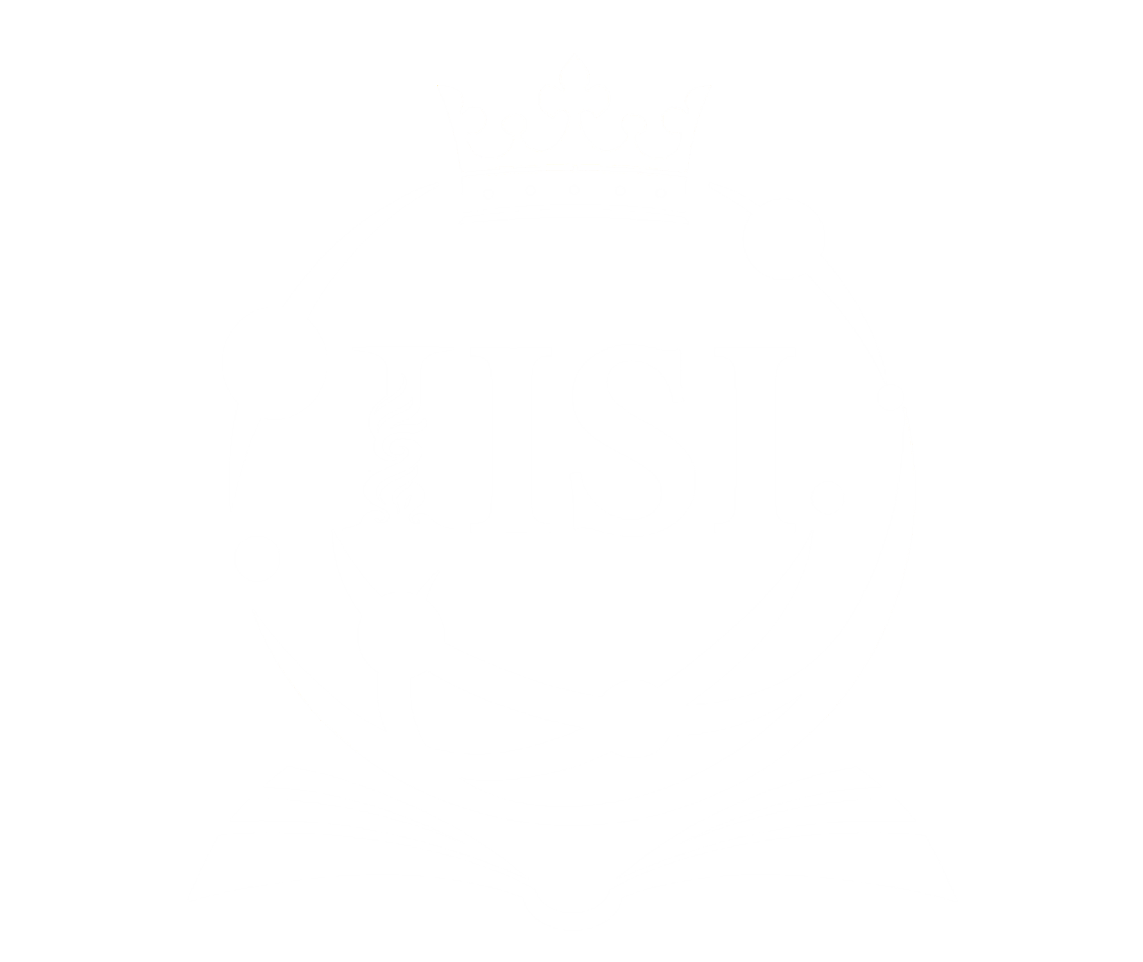 LOGO SIMPLIFIE MONOCHROME BLANC IISI SC